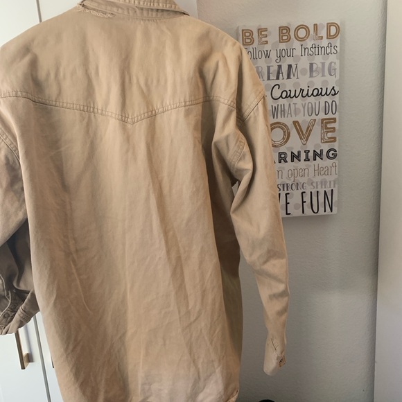 Uni the Impaler Pearl Snap Long Sleeve Shirt L - Picture 6 of 6